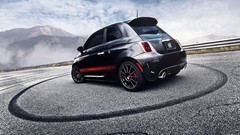Cars rubber Fiat abarth