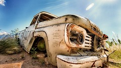 Cars rusted
