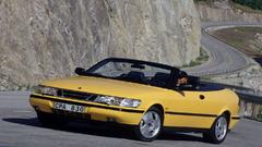 Cars Saab vehicles yellow cars