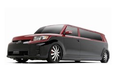 Cars Scion low-angle shot