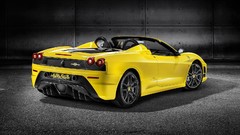 Cars Scuderia Ferrari yellow cars