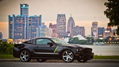 Cars series vehicles cityscapes Ford mustang