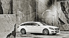 Cars shooting Mercedes-Benz CLS