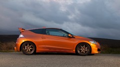 Cars side view concept art mugen orange cars Honda CR-Z Mugen