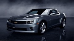 Cars silver chevrolet camaro