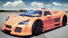Cars skyscapes Gumpert Apollo