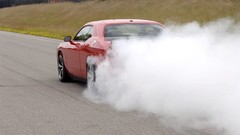 Cars smoke dodge challenger