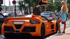 Cars Speed races racing cars automobiles Gumpert Apollo