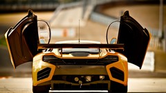 Cars sports cars mclaren mp4-12c yellow cars