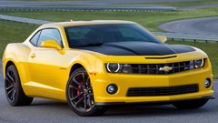 Cars sports cars race tracks yellow cars Chevrolet Camaro 1LE