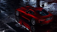 Cars srt viper red cars