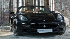 Cars static Ferrari California black cars Edo Competition