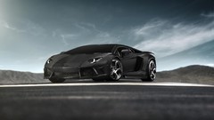 Cars static mansory Lamborghini-Aventador Carbonado black cars
