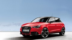 Cars static red cars Audi A1