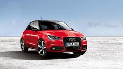 Cars static red cars Audi A1