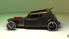 Cars steampunk hot rod