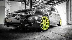 Cars Sti subaru impreza selective coloring