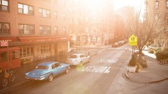 Cars street Aston Martin urban cities Honda Accord