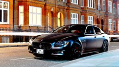 Cars streets maserati quattroporte