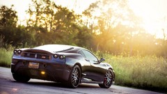 Cars sunlight Ferrari 430 Scuderia