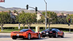 Cars Supercars bugatti veyron ferrari enzo