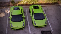 Cars Supercars Italian lamborghini gallardo green cars