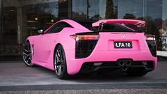 Cars Supercars lexus lfa pink cars