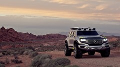 Cars SUV Mercedes-Benz Offroad concept cars deserts Mercedes 
