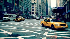 Cars Taxi new york city