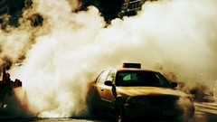 Cars Taxi vehicles burnout