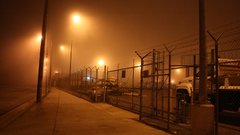 Cars terrible night fog