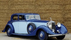 Cars tires Rolls Royce classic cars rolls-royce phantom blue 