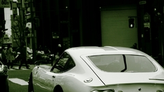 Cars Toyota monochrome white