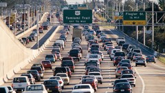 Cars traffic roads cityscapes Highways