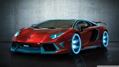 Cars Tron Lamborghini-Aventador