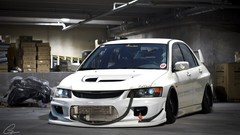 Cars tuning Mitsubishi Lancer