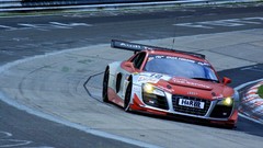 Cars turn audi r8 vehicles racing cars red cars race tracks 