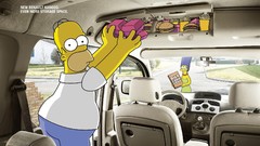 Cars TV The Simpsons Renault Homer Simpson Marge Simpson