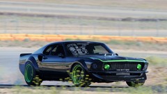 Cars vehicles 1969 Ford mustang muscle cars front angle view