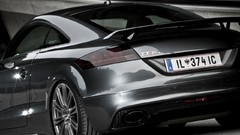 Cars vehicles audi tt German cars Audi TT RS Coupé grey cars