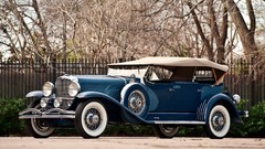 Cars vehicles classic cars duesenberg front angle view 