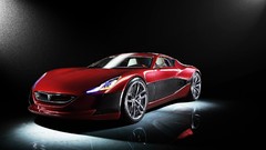 Cars vehicles concept art red cars