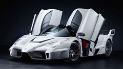Cars vehicles ferrari enzo white cars