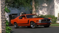 Cars vehicles Ford mustang 1970 boss 302 Ford Mustang Boss 302