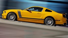 Cars vehicles Ford mustang automobiles yellow cars Ford Mustang 