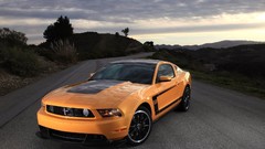 Cars vehicles Ford mustang orange cars Ford Mustang Boss 302