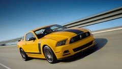 Cars vehicles Ford mustang yellow cars Ford Mustang Boss 302