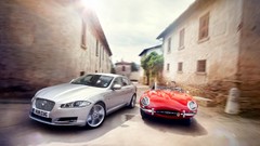 Cars vehicles Jaguar XF Jaguar XJ