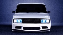 Cars vehicles Lada 2105