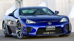 Cars vehicles lexus lfa blue cars
